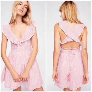 Free People Heartlines Mini Dress